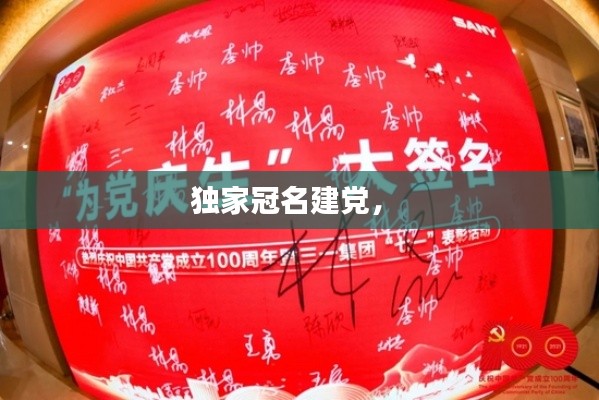 独家冠名建党,