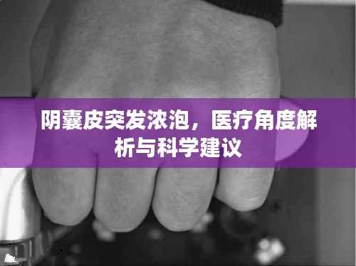 阴囊皮突发浓泡,医疗角度解析与科学建议