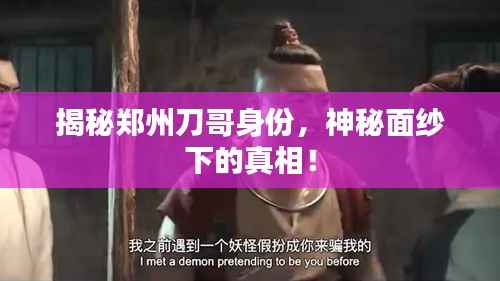 揭秘郑州刀哥身份,神秘面纱下的真相!
